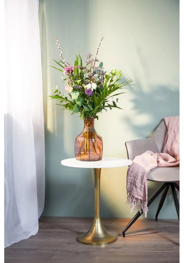 Okrúhly odkladací stolík ø 48 cm Rickerd – Light &amp; Living