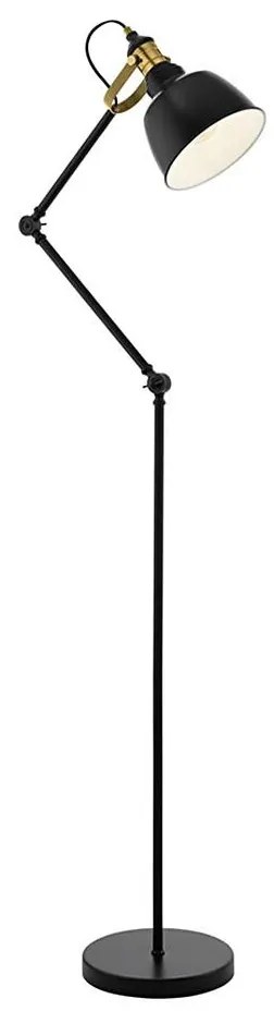 Eglo 49524 - Stojacia lampa THORNFORD 1xE27/40W/230V