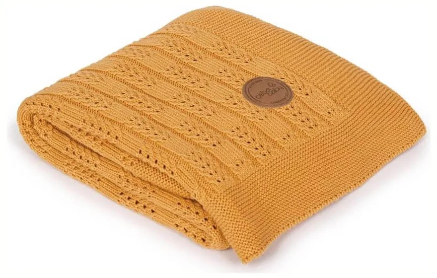 Deka pletená v darčekovom balení 90x90 Rybia kosť Peru