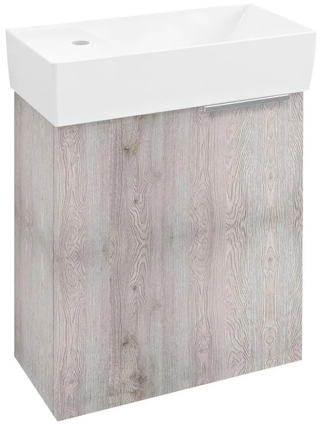 Sapho, LATUS IX umývadlová skrinka 44x50x22cm, dub Mocca (LT091), LT090-1212
