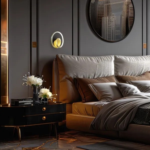 LED Nástenné svietidlo LUCERO LED/13W/230V zlatá