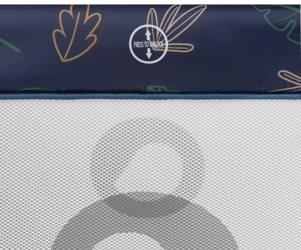 Lionelo - Hracia ohrádka BONNIE Blue Navy