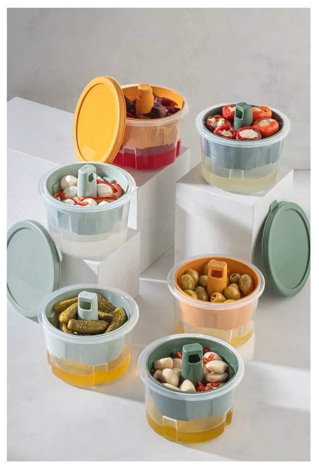 Potravinové škatuľky v súprave 6 ks – Hermia