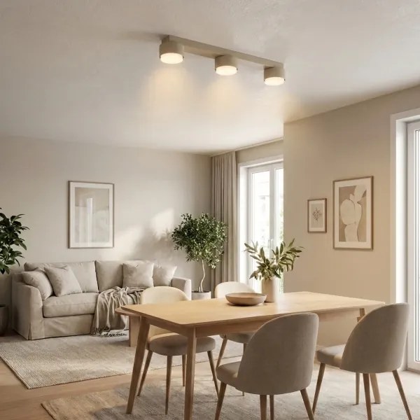 Brilagi - LED bodové svietidlo MONO 3xGX53/12W/230V béžové