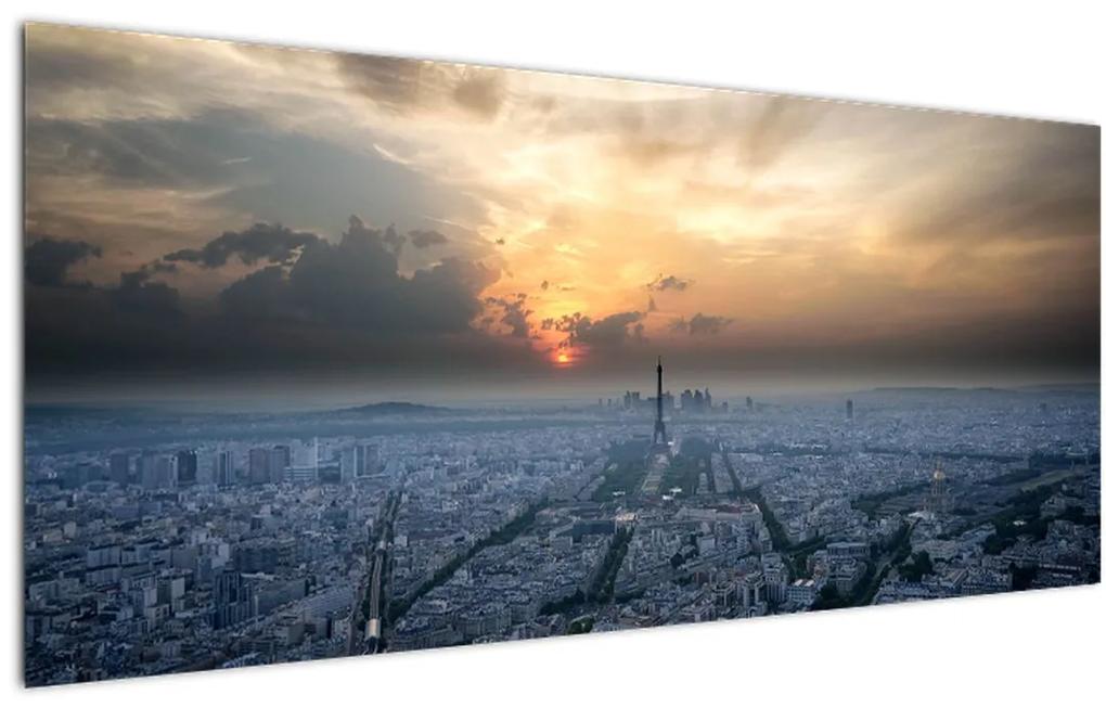 Obraz - Paríž z výšky (120x50 cm)