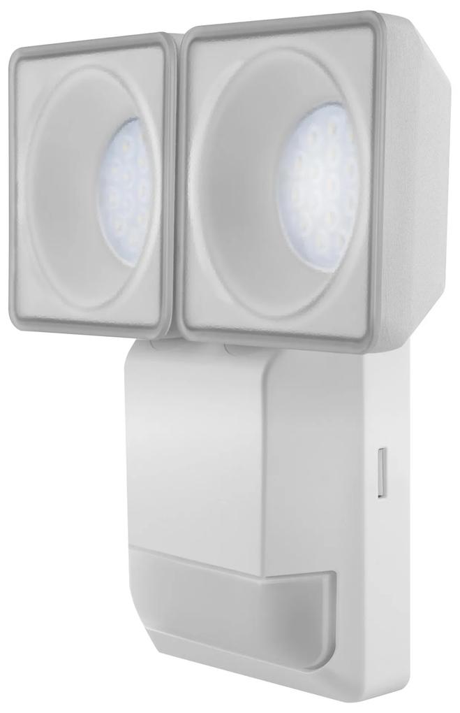 LEDVANCE Vonkajšie nástenné bodové LED svietidlo so senzorom ENDURA SPOT, 16 W, denné biele svetlo, IP55, bie
