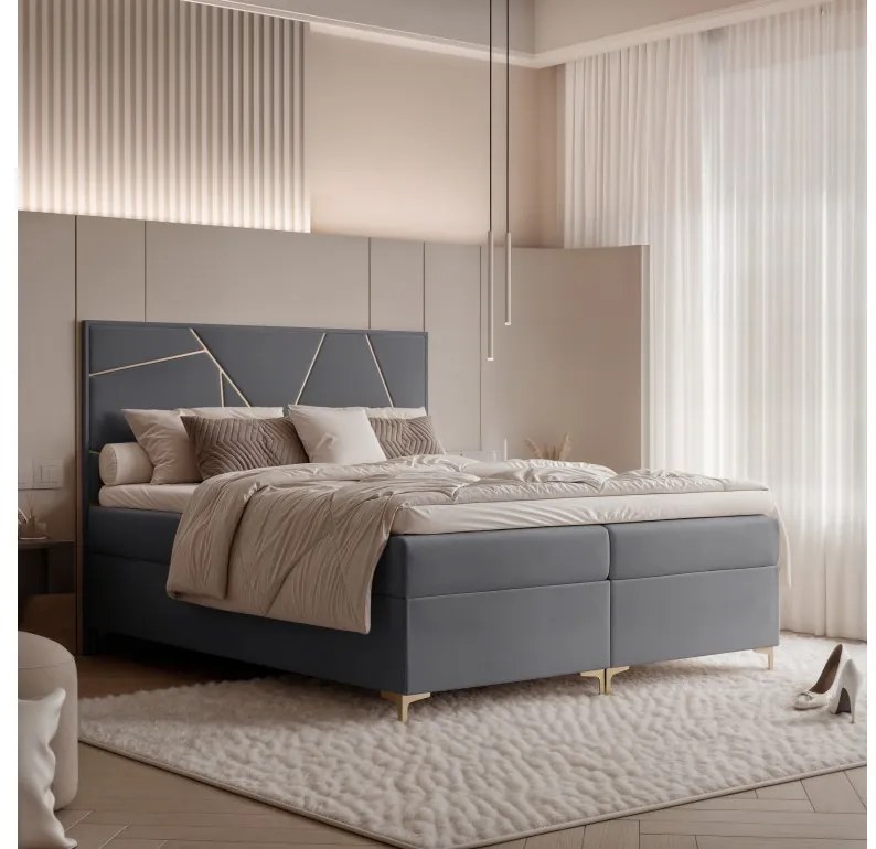 ČALÚNENÁ POSTEĽ S MATRACOM SARA 120X200