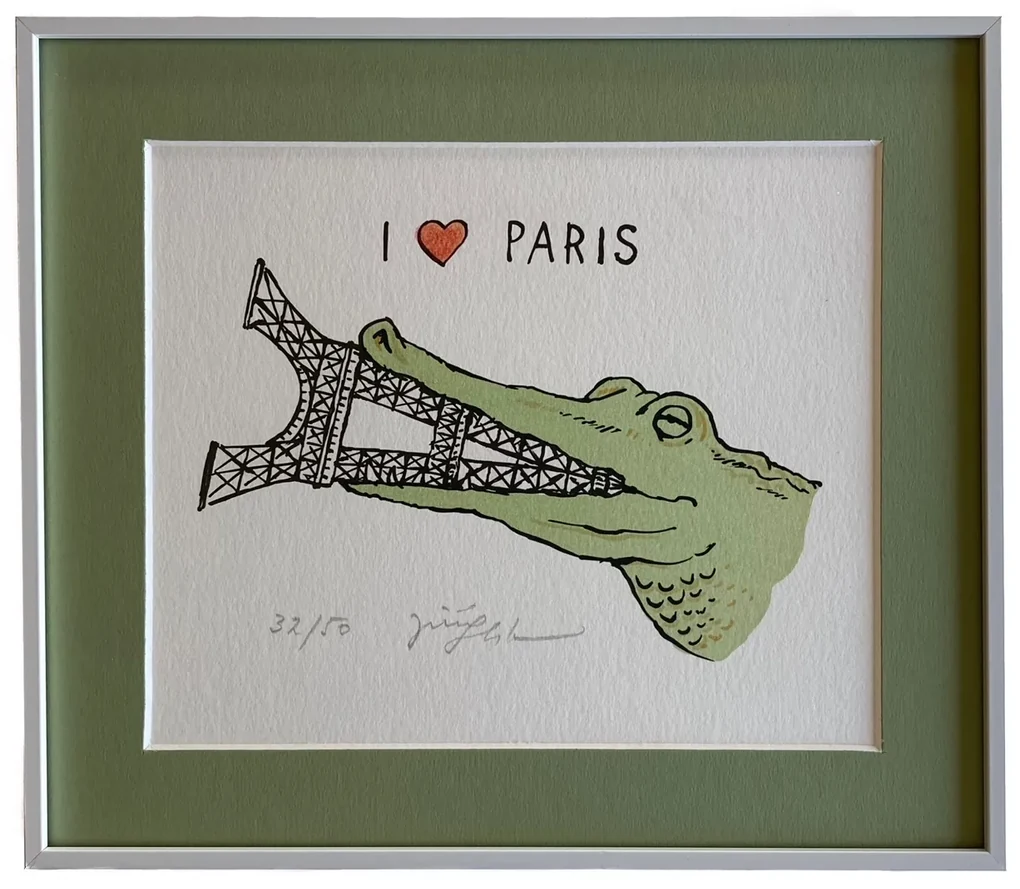 Slíva Jiří -  I L Paris | 26.3x23.0