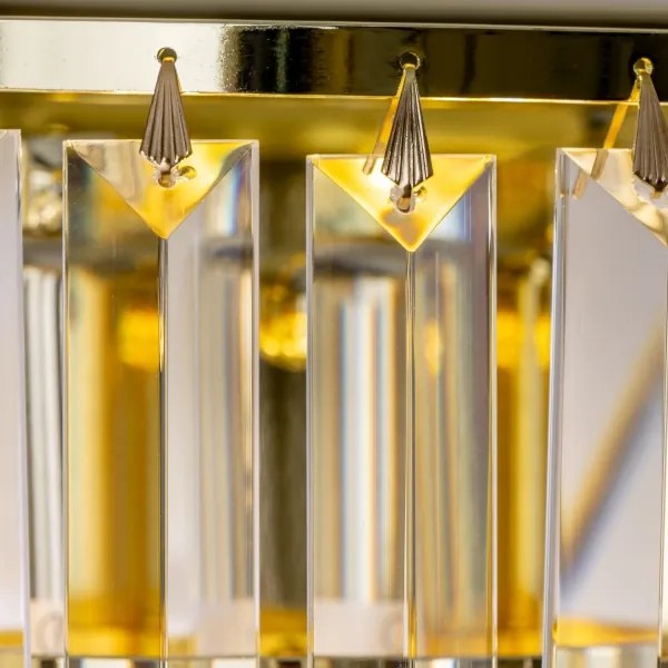 Brilagi - LED Krištáľové nástenné svietidlo MOZART 2xE14/40W/230V zlatá