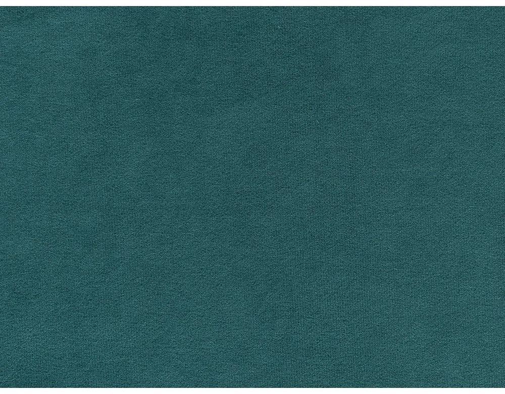 Tyrkysová zamatová rozkladacia rohová pohovka do "U" (ľavý roh) Sweet Harmony – Miuform