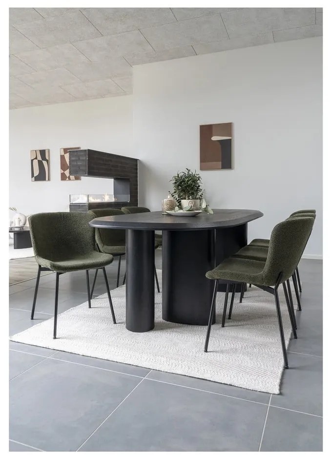 Jedálenský stôl s doskou v dekore jaseňového dreva 100x220 cm Tirano – House Nordic