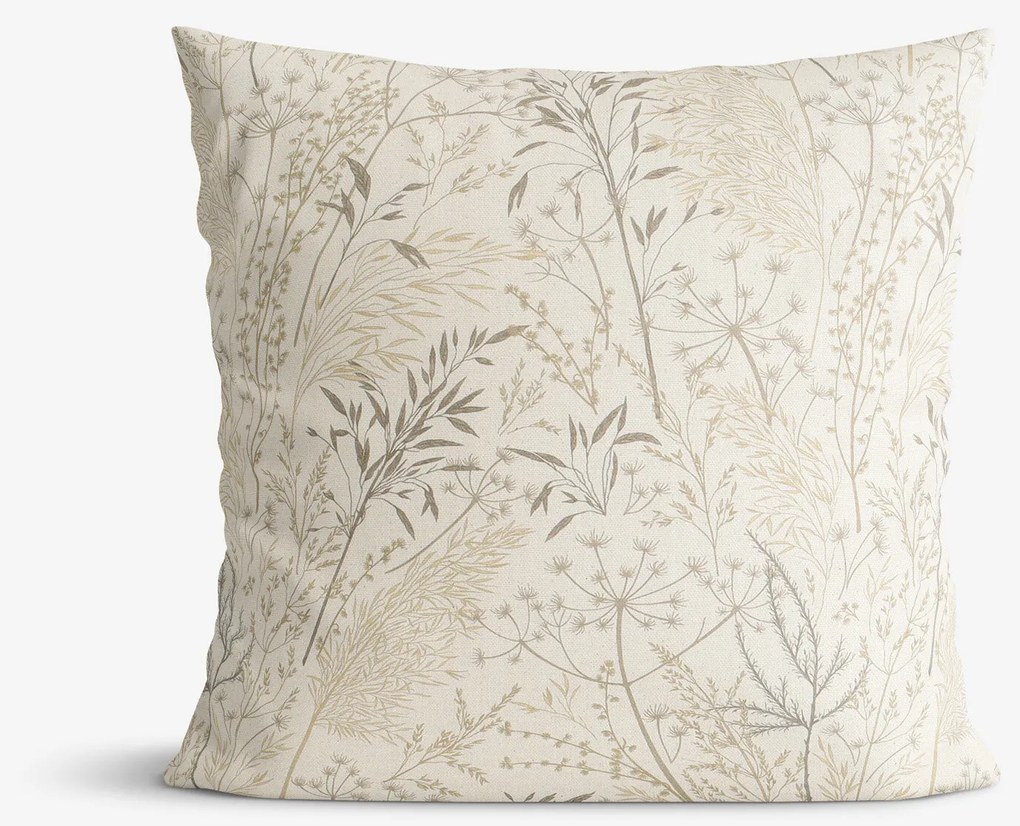 Goldea dekoračná obliečka na vankúš valencia - lúčne trávy 40 x 40 cm