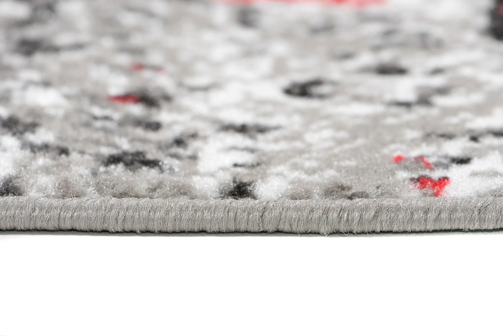 TA Koberec Q541A WHITE MAYA PP ESM Sivý Obdĺžnikový Rozmer: 140x200 cm