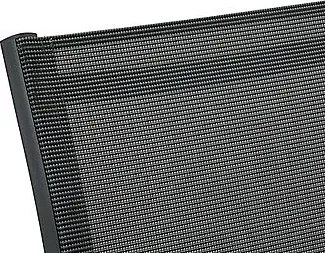 DEOKORK Hliníkové kreslo s textíliou NOVARA (antracit)