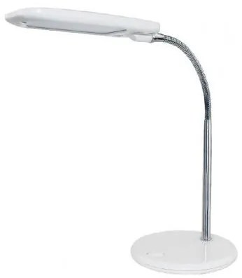 ACA Lighting LED stolný lampička s vypínačom BAZ 5W/230V/4000K/340Lm/120°/IP20, biela