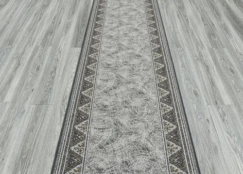 Koberce Breno Behúň EIGER 97, šíře role 67 cm, sivá, viacfarebná