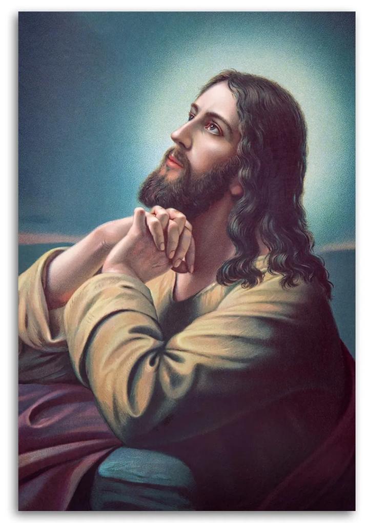 Obraz na plátně RELIGIÓZNÍ Ježíš v Olivové zahradě - 60x90 cm
