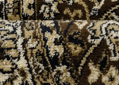 Koberce Breno Kusový koberec PRACTICA ovál 59/DMD, hnedá, viacfarebná,200 x 290 cm