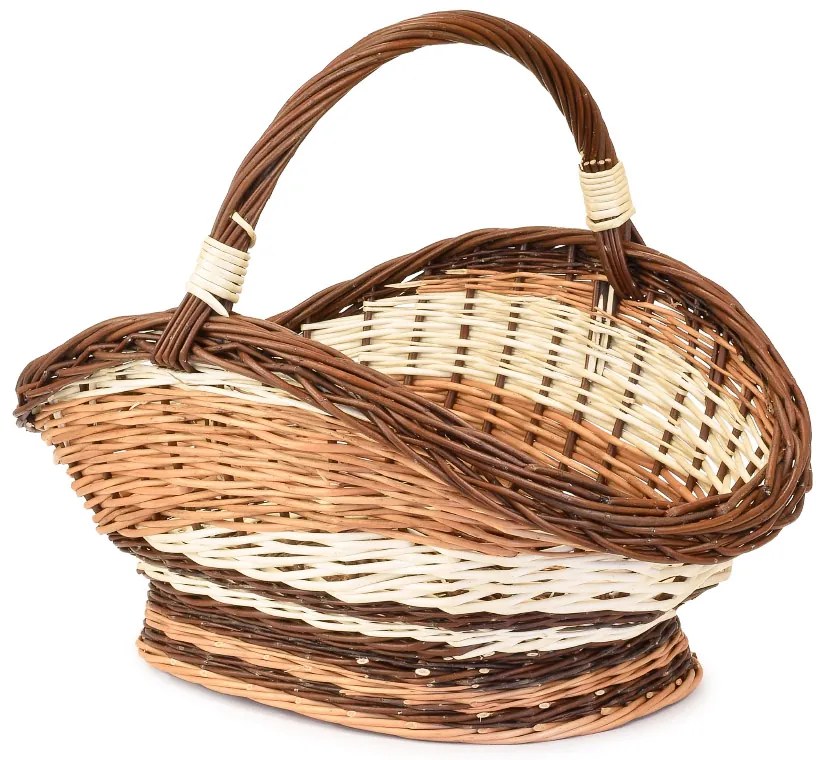 Kôš krbový prútený Fagot VI.š. 65 x hl. 45 x v. 34(cm)