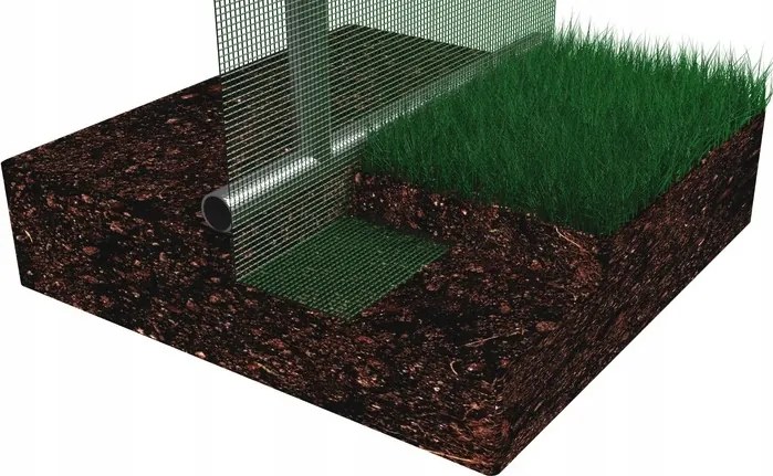 Záhradný fóliovník EXTRA 2 x 3 m s dverami na pántoch