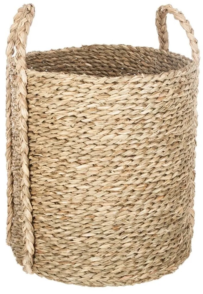 Sada 3 okrúhlych košov WICKER