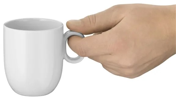 WMF - SADA 2x Šálka na café creme s podšálkou BARISTA 170 ml biela