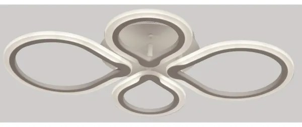 LED Stmievateľné stropné svietidlo s diaľkovým ovládačom TRIESTE 1xLED/52W/230V