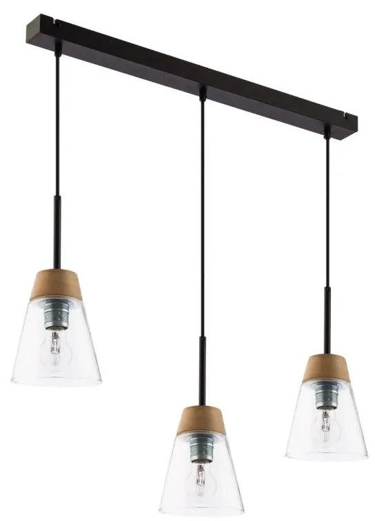 Jupiter 1545 - DM 3 TR - Závesné svietidlo DOMINO 3xE27/60W