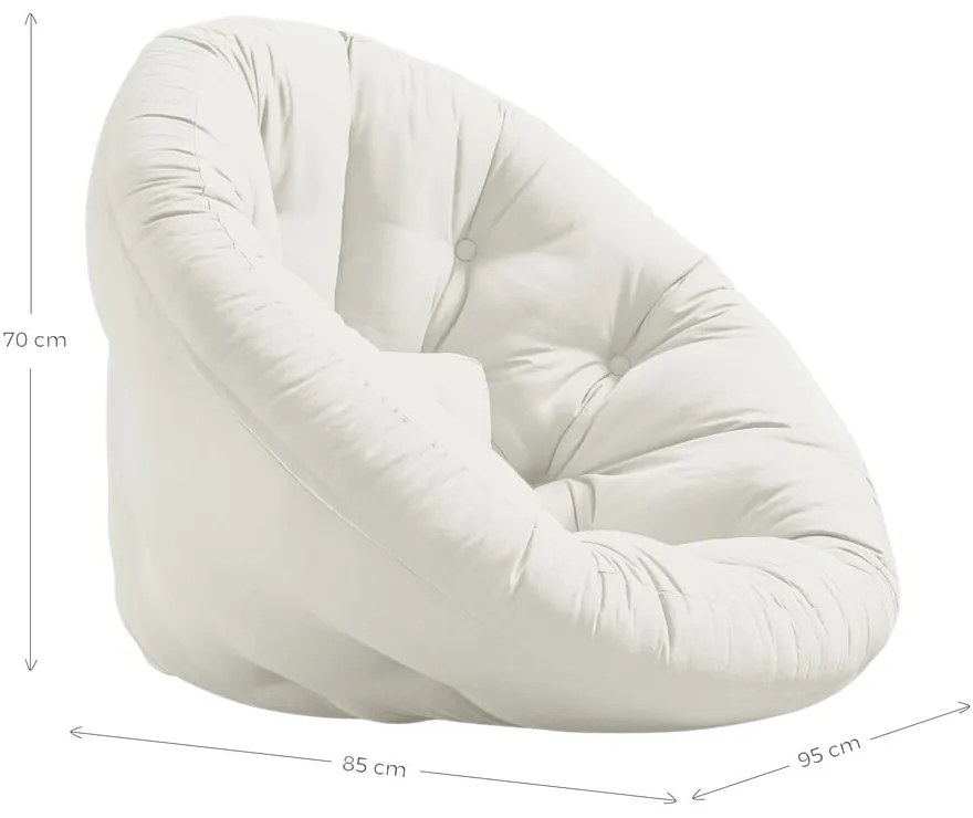 Variabilné kreslo Karup Design Nido Light Grey