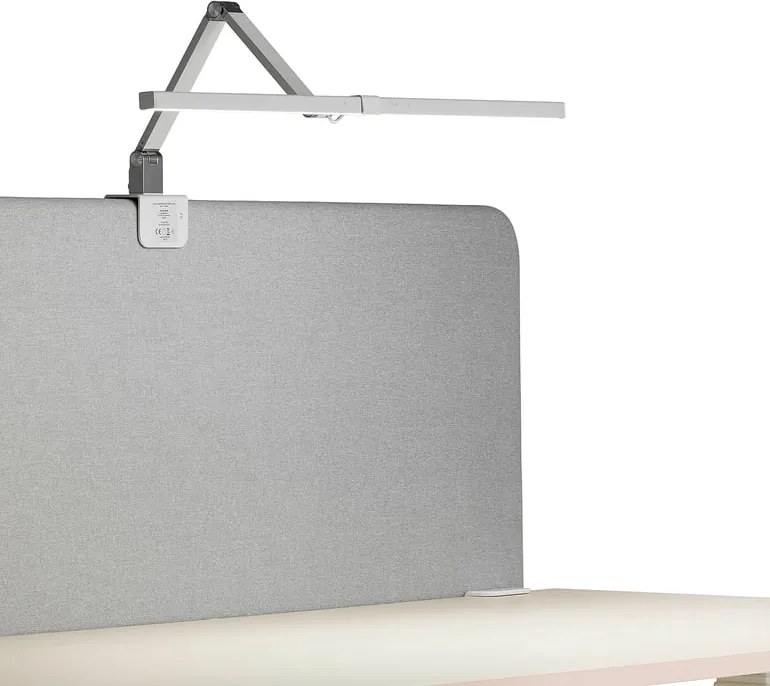 Stolová lampa SCREENLITE, LED, s držiakom na monitor, biela
