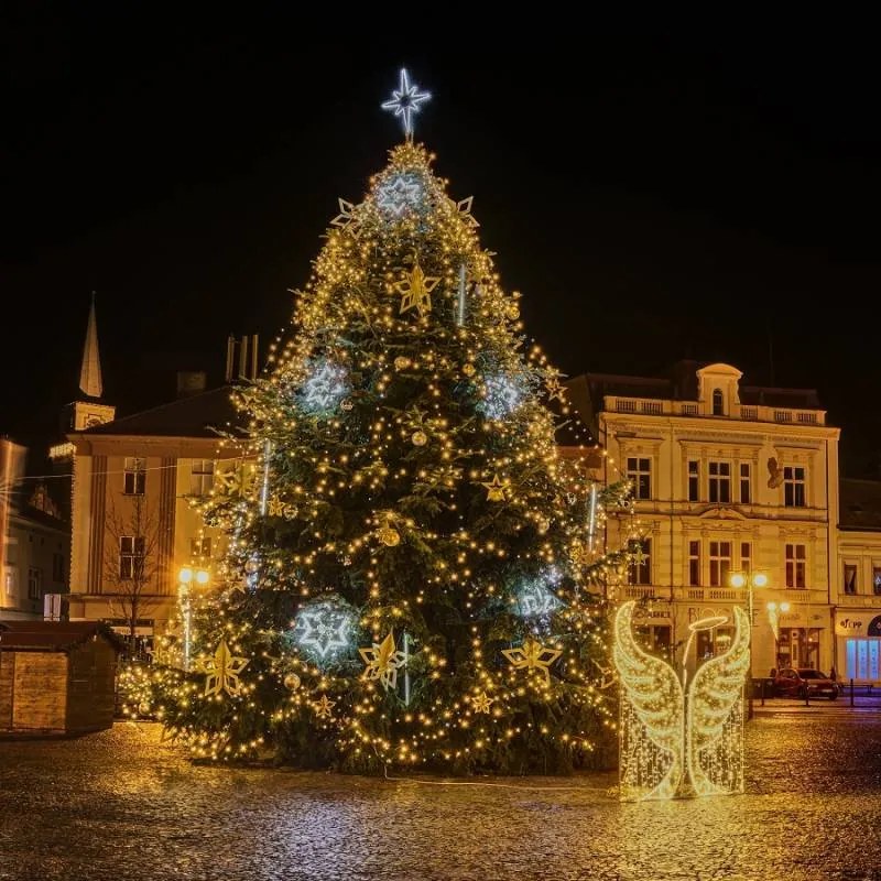 DECOLED Svetelná reťaz LED 20 m, teplá biela, 120 diód, IP67