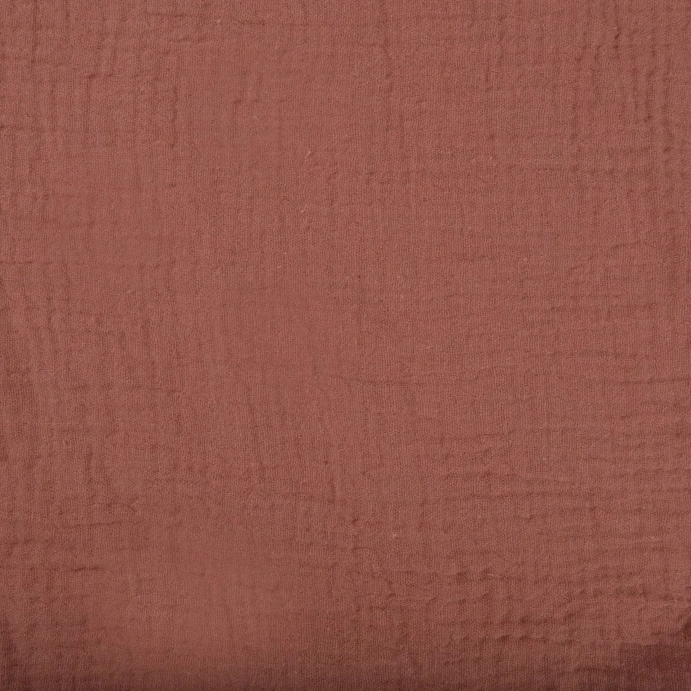 Mušelínové podbradníky v tehlovej farbe v súprave 2 ks – Bébé Douceur