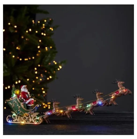 Eglo Eglo 411261 - LED Vianočná dekorácia DEERVILLE 15xLED/0,03W/3xAAA EG411261