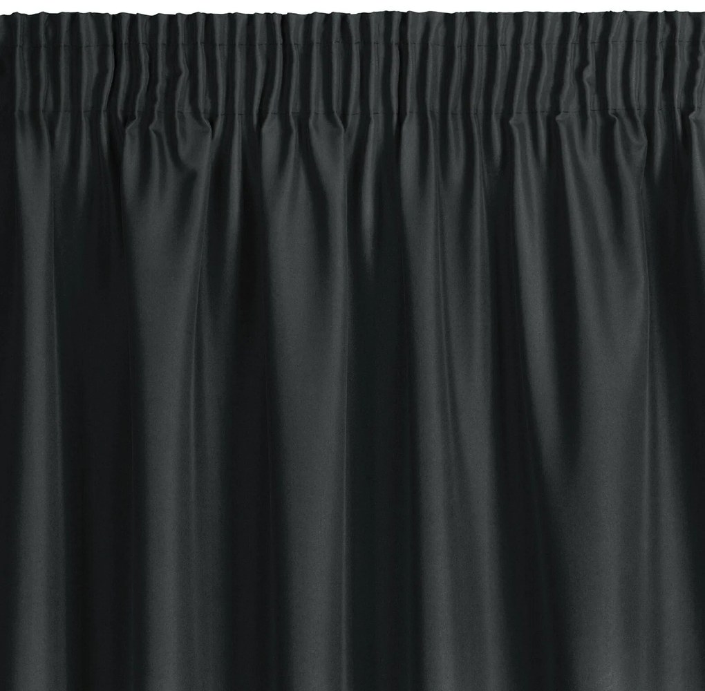 ZÁVES NA PÁSKE RITA 140X270 CM 140X270 CM ČIERNA