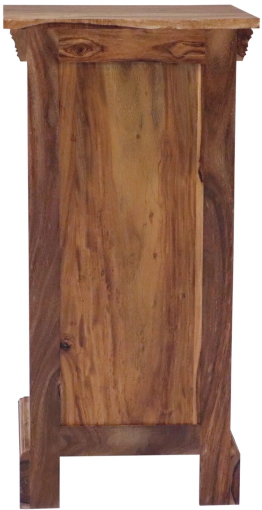 furniture-nabytek.cz - Dřevěná skříňka do koupelny 40x80x35 z indického masivu palisandr