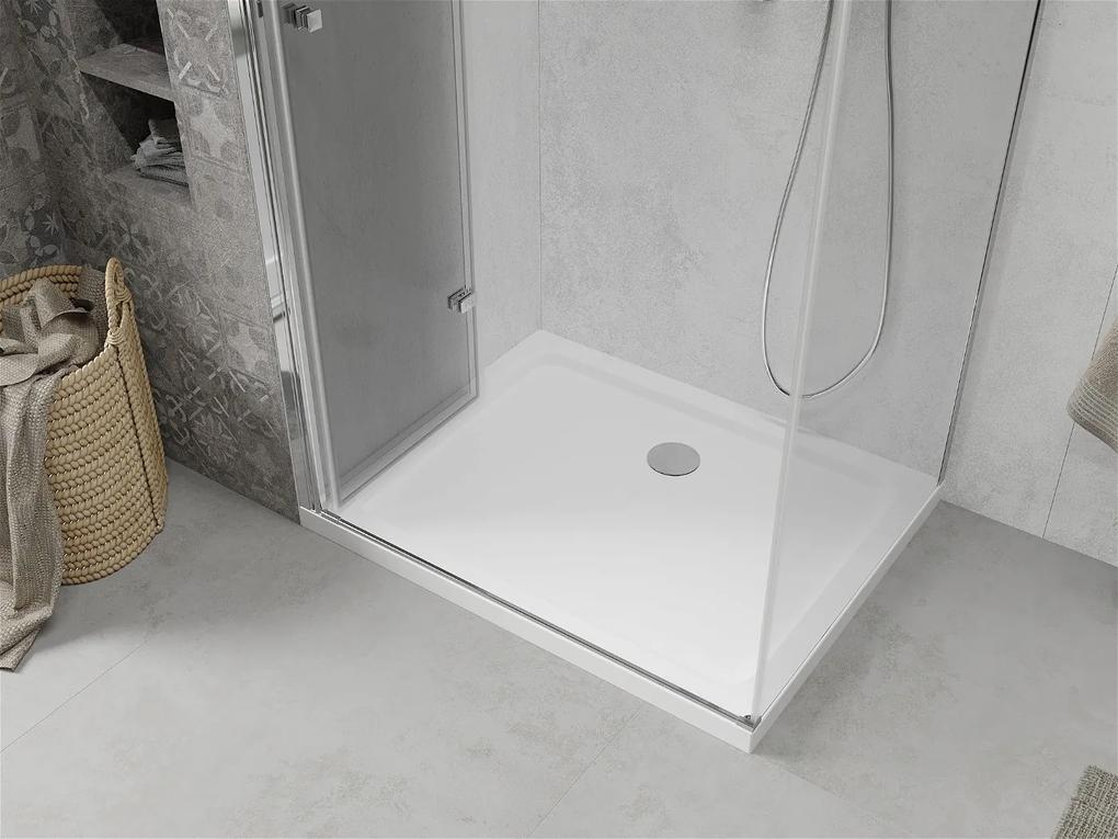 Mexen Lima sprchovací kút 70 x 100 cm, číre sklo-chrómový profil + sprchová vanička, 856-070-100-01-00-4010