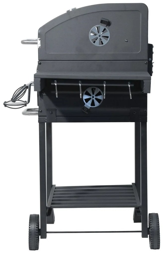 Cattara 13040 Gril na drevené uhlie Royal, 102 x 60 x 106 cm