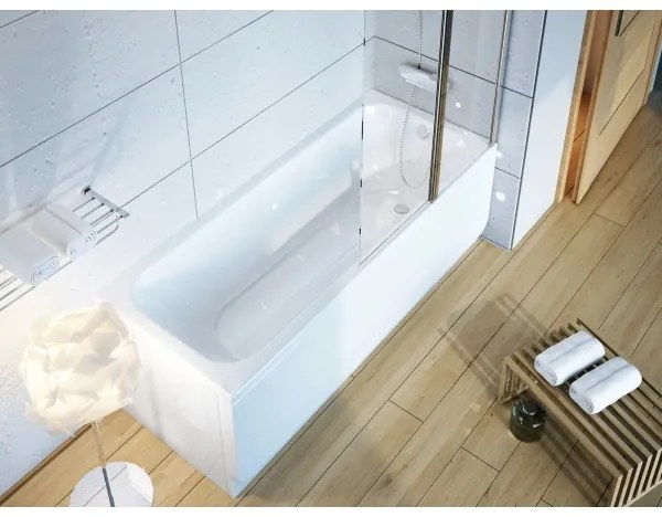 Ravak C731000000 - Vaňa CHROME 160x70 cm akrylát/biela