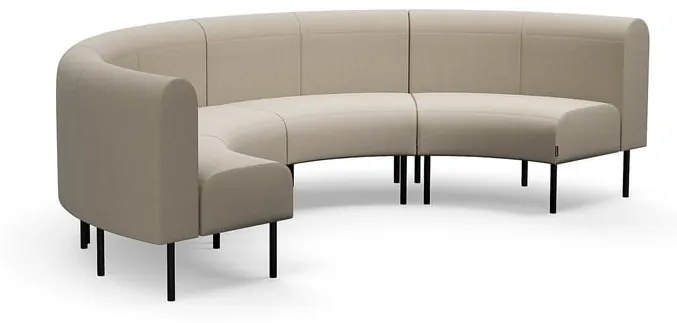 Pohovka VARIETY, vnútorný poloblúk, látka Pod CS, pieskovcová