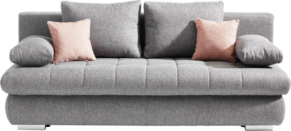 XXXLutz ROZKLADACIA POHOVKA, textil, sivá Ti'me - Sedačky - 002300012801