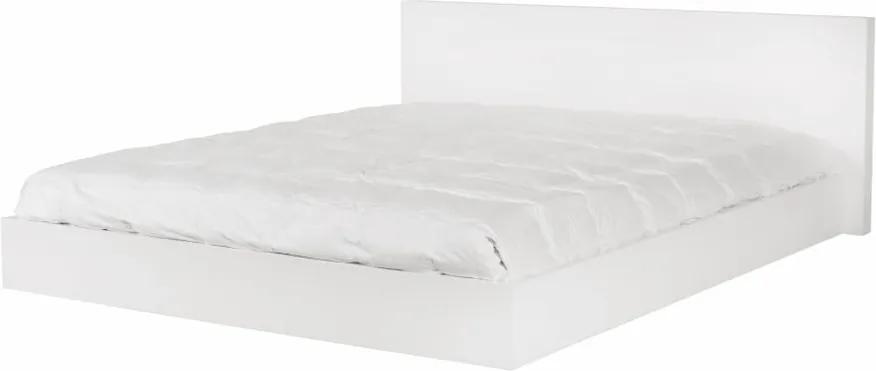 Biela posteľ TemaHome Float, 180 × 200 cm