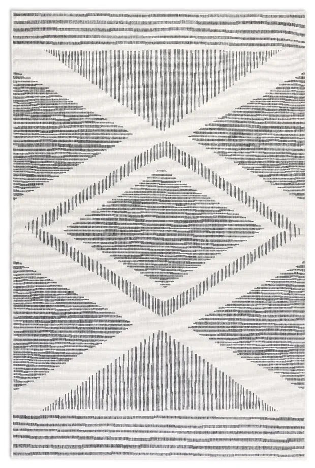 Krémovo-sivý vonkajší koberec 80x150 cm Gemini – Elle Decoration
