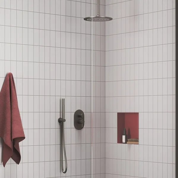 Ravak X07P694 - Ručná sprcha kartáčovaný grafit