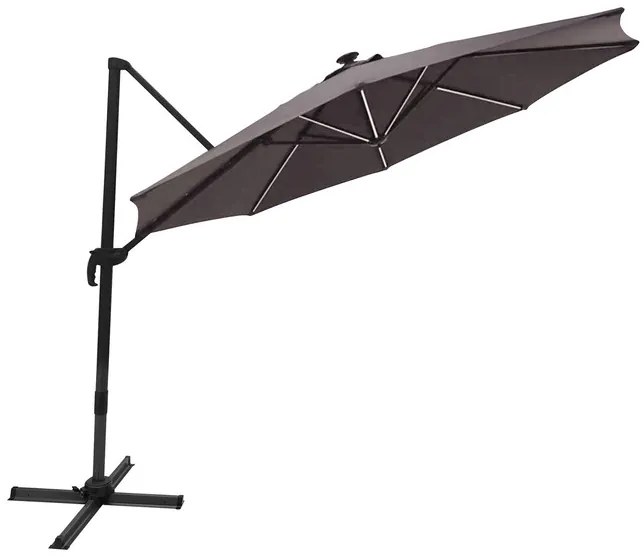 Livarno home Solárny LED slnečník, Ø 3 m (100344064)