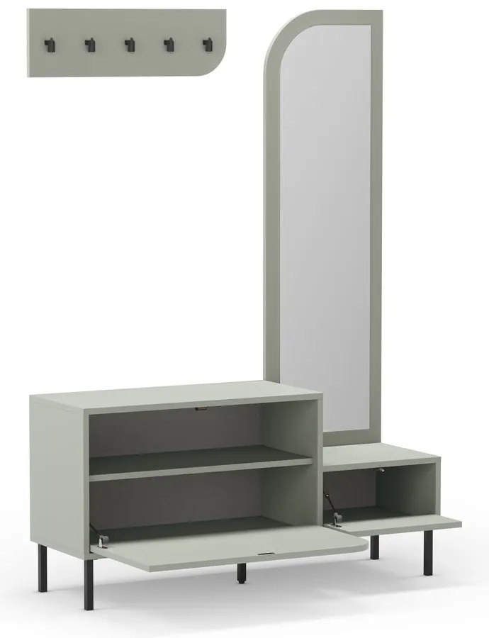 Zelenosivá predsieňová zostava Bea – Marckeric