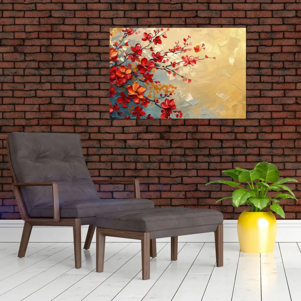 Obraz - Kvitnúci strom (90x60 cm)