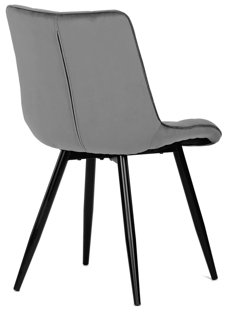 Súprava jedálenských stoličiek CT-384 GREY4, 4 ks