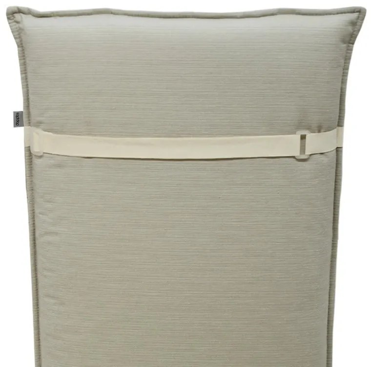 Doppler FUSION 2716 stredný - polster na záhradnú stoličku a kreslo, bavlnená zmesová tkanina