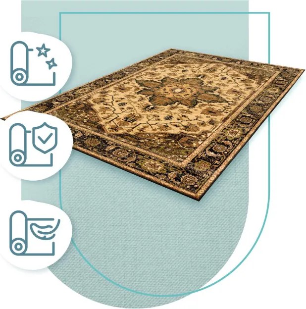 Koberec Agnella Standard Korab hráškový