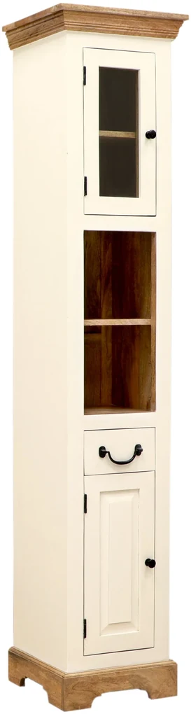 furniture-nabytek.cz - Skrinka do kúpeľne z mangového dreva 40x190x35